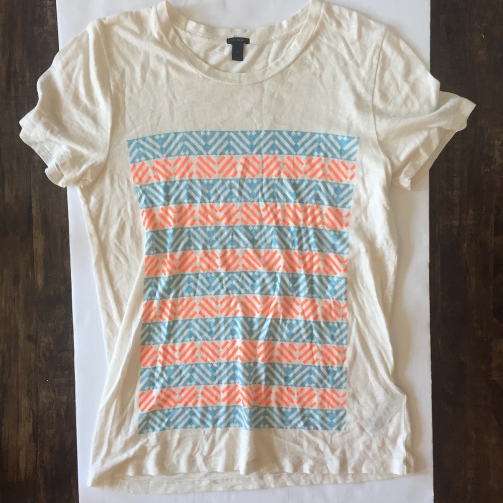J, Crew Printed Tee